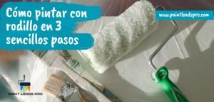 Cómo pintar con rodillo en 3 sencillos pasos