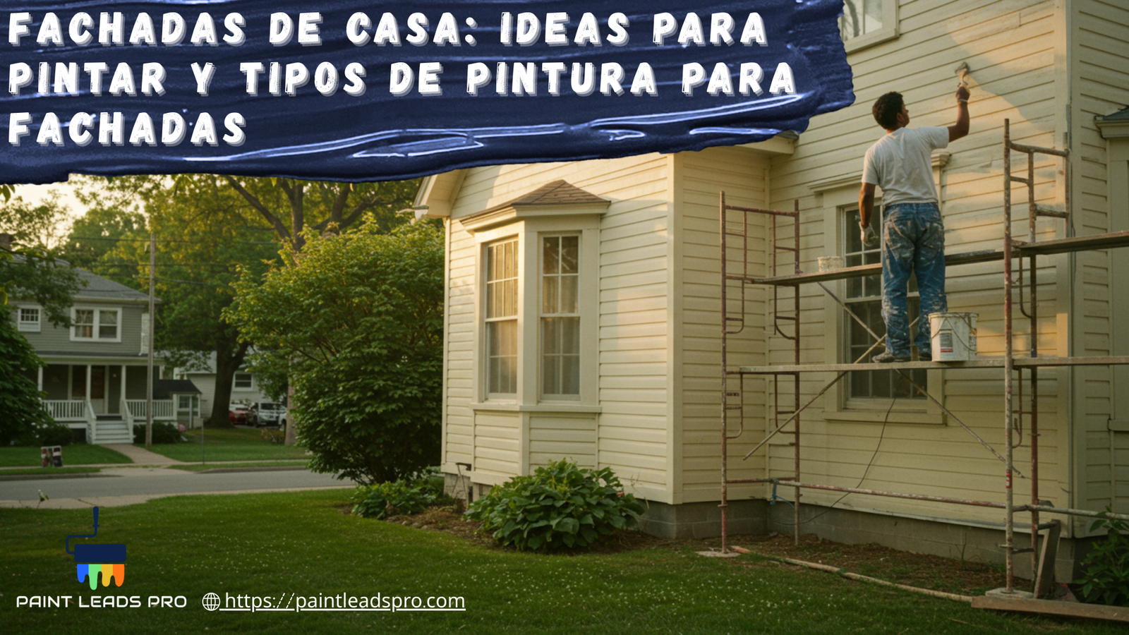 Pintura de fachadas de casas